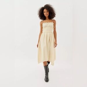 NWOT UO Douro Gauzey Midi Dress